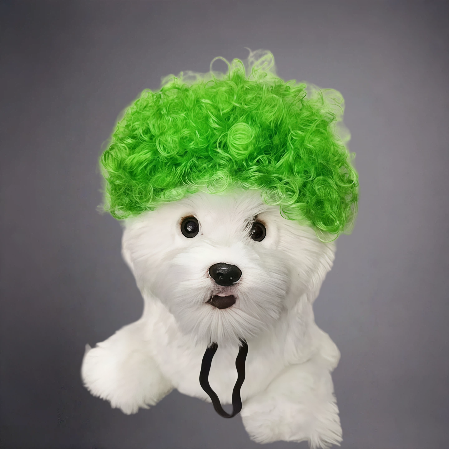 Pet Afro Wig for Dogs & Cats – Funny Curly Explosion Hair Costume for Cute Photos & Dress-Up