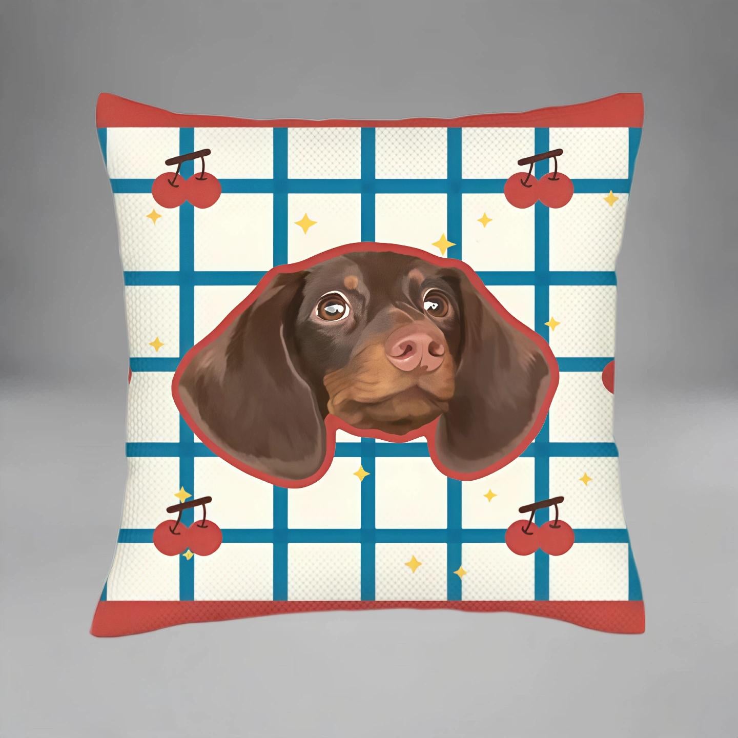 Custom Shaped Pet Pillow | Upload Your Pet Picture