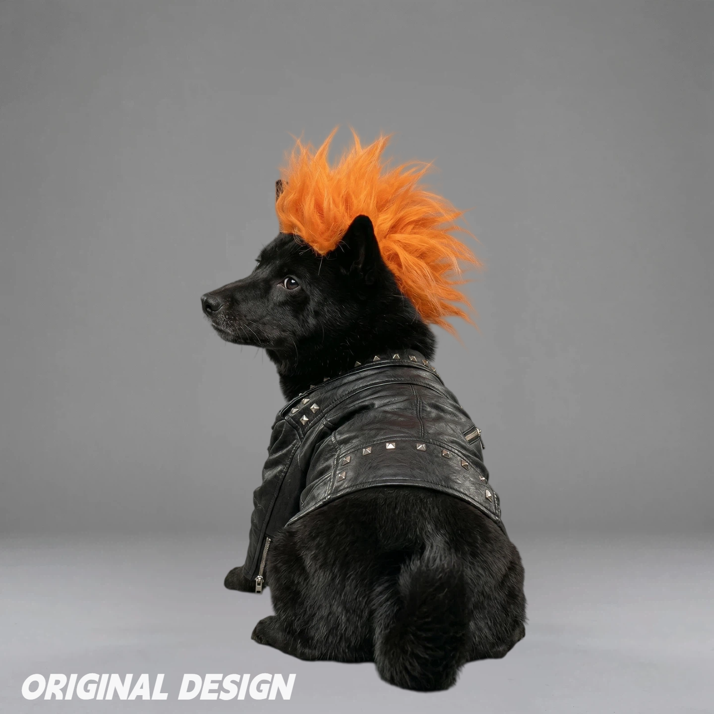 Mohawk Pet Wig for Dogs & Cats – Funny Punk Style Costume Hairpiece for Cute Photos & Dress-Up