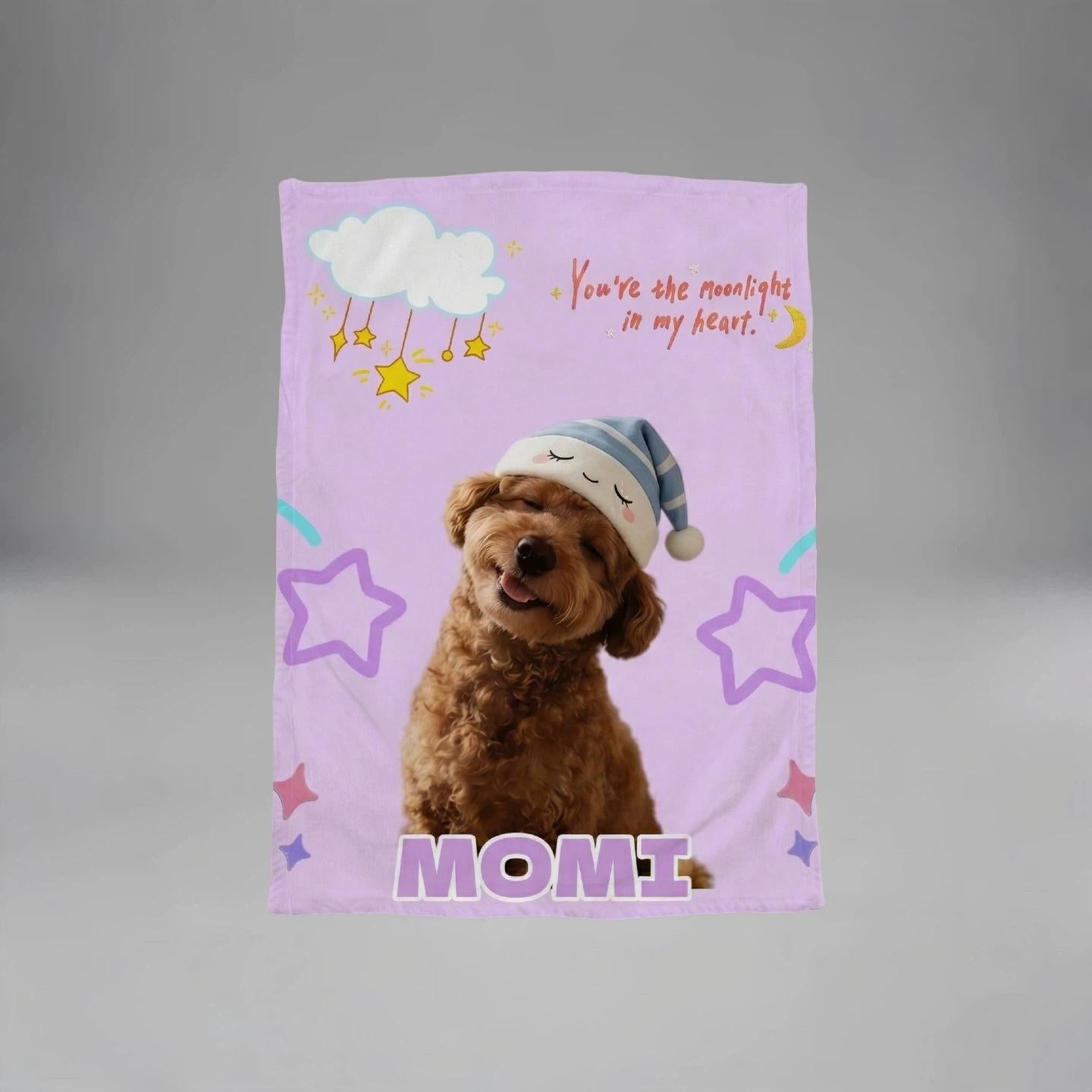 Personalized Pet Portrait Blanket | PET ARTIST