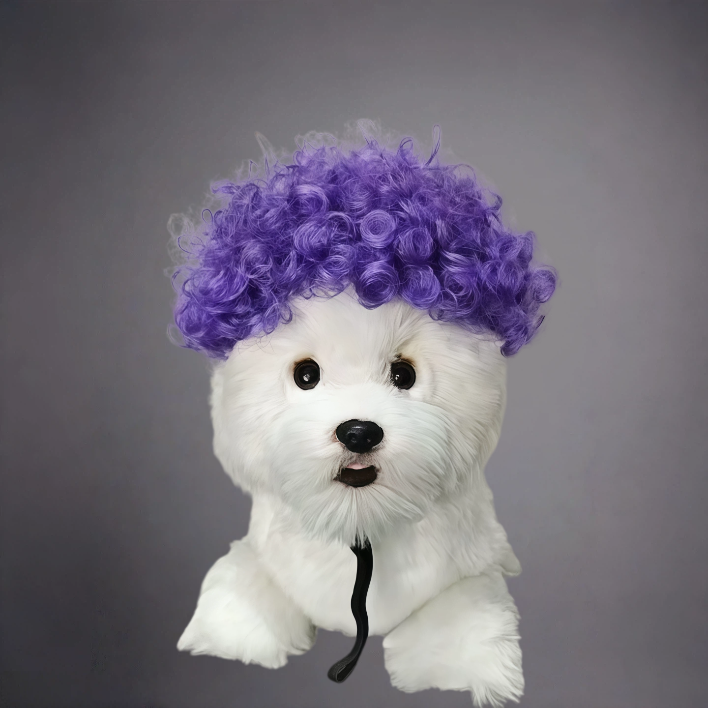 Pet Afro Wig for Dogs & Cats – Funny Curly Explosion Hair Costume for Cute Photos & Dress-Up