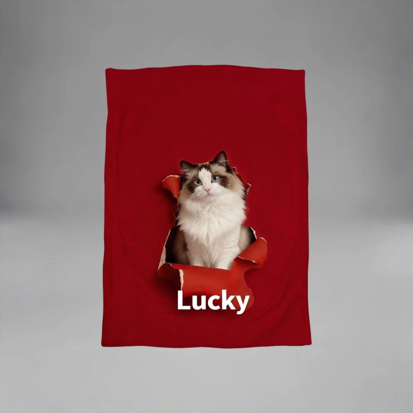 Personalized Pet Portrait Blanket | PET ARTIST