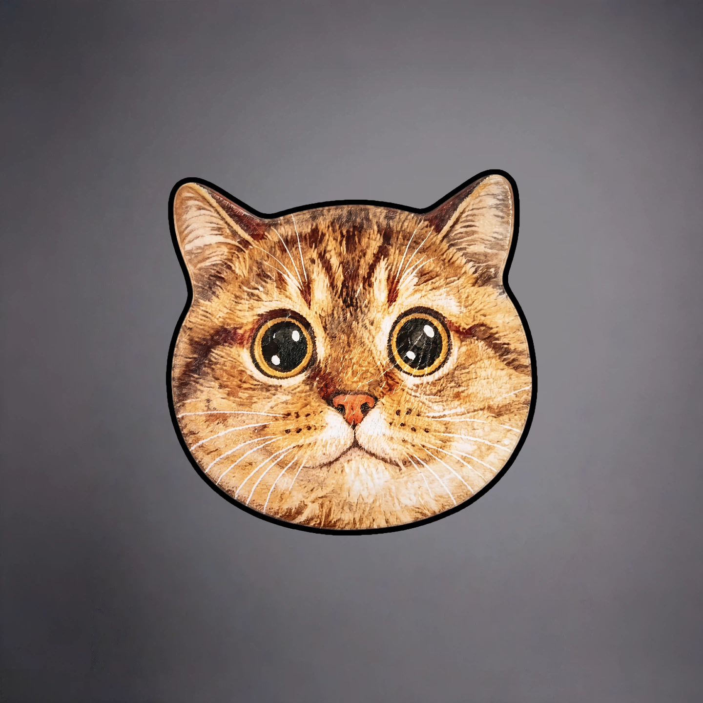 3D Illusion Animal Rug – Cartoon Shaped Irregular Area Rug for Room Decor & Optical Illusion Design