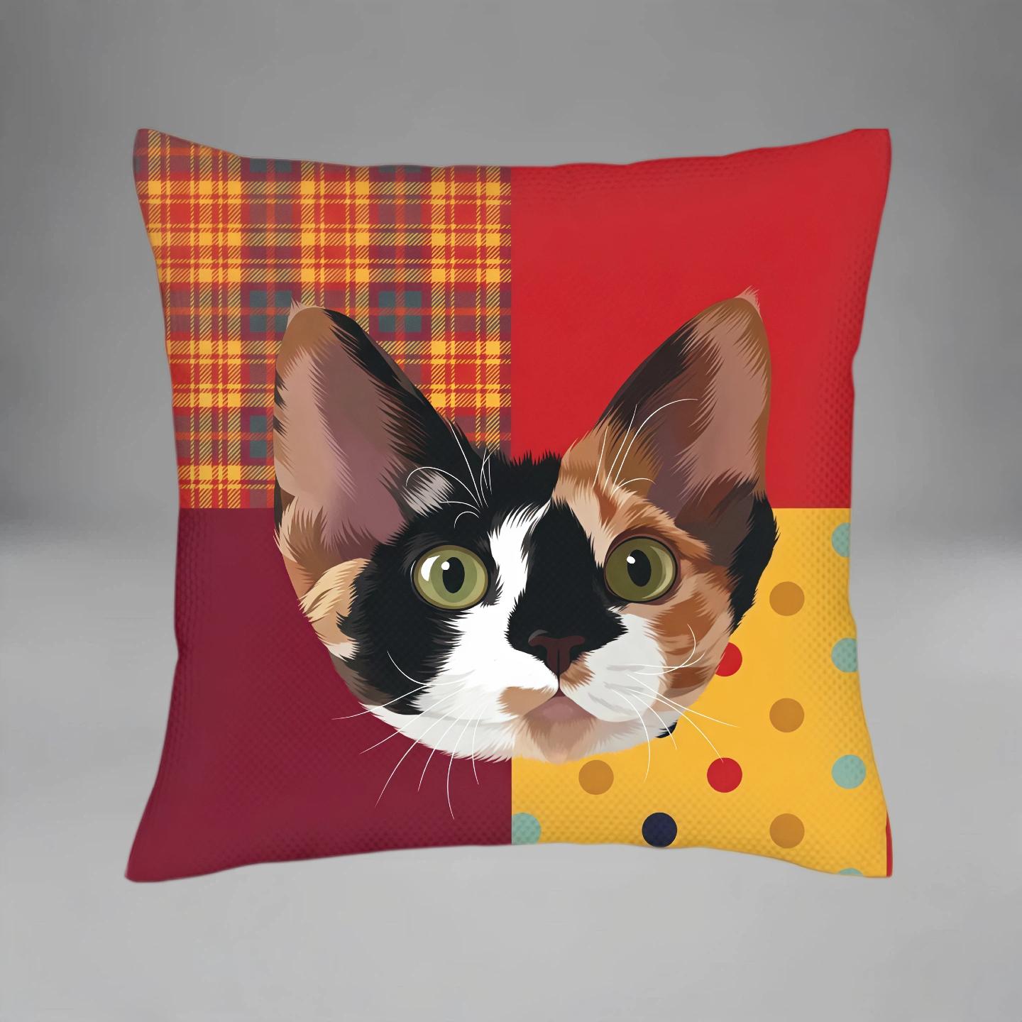 Custom Shaped Pet Pillow | Upload Your Pet Picture