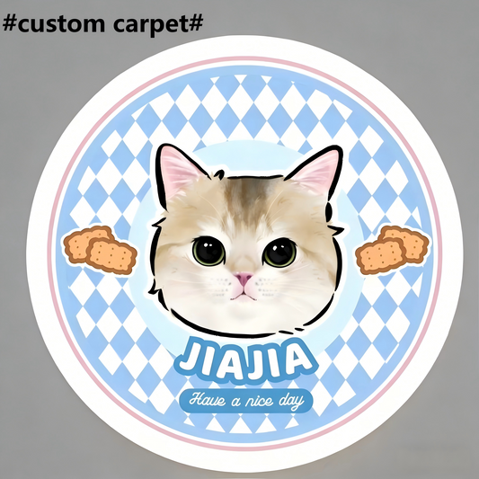 Custom-designed pet rugs, DIY cat and dog bedside blankets, and holiday gifts.