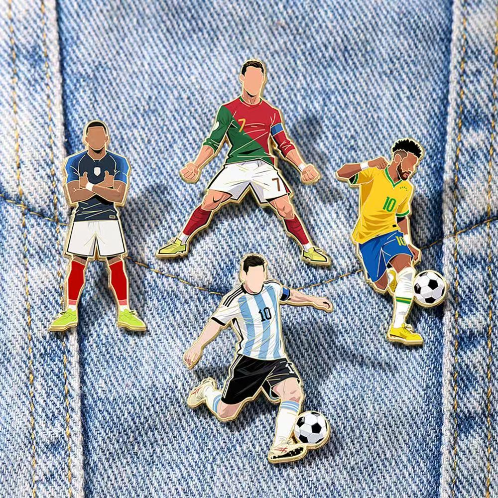 2026 Legend Star Badge, Football Match Brooch Accessories, Perfect Gift Choice