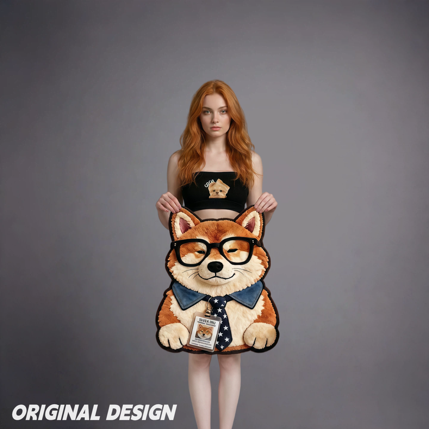 3D Illusion Animal Rug – Cartoon Shaped Irregular Area Rug for Room Decor & Optical Illusion Design