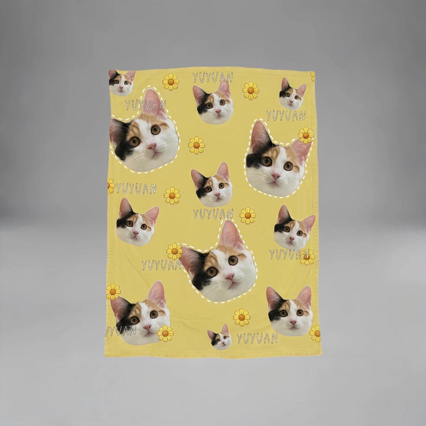 Personalized Pet Portrait Blanket | PET ARTIST