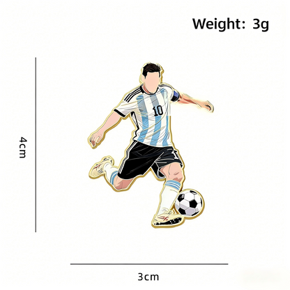 2026 Legend Star Badge, Football Match Brooch Accessories, Perfect Gift Choice
