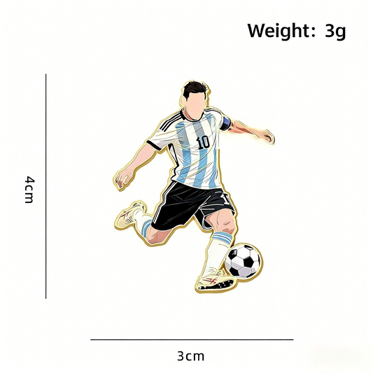 2026 Legend Star Badge, Football Match Brooch Accessories, Perfect Gift Choice