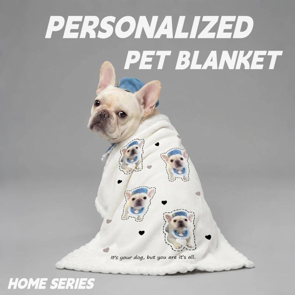 Personalized Pet Portrait Blanket | PET ARTIST