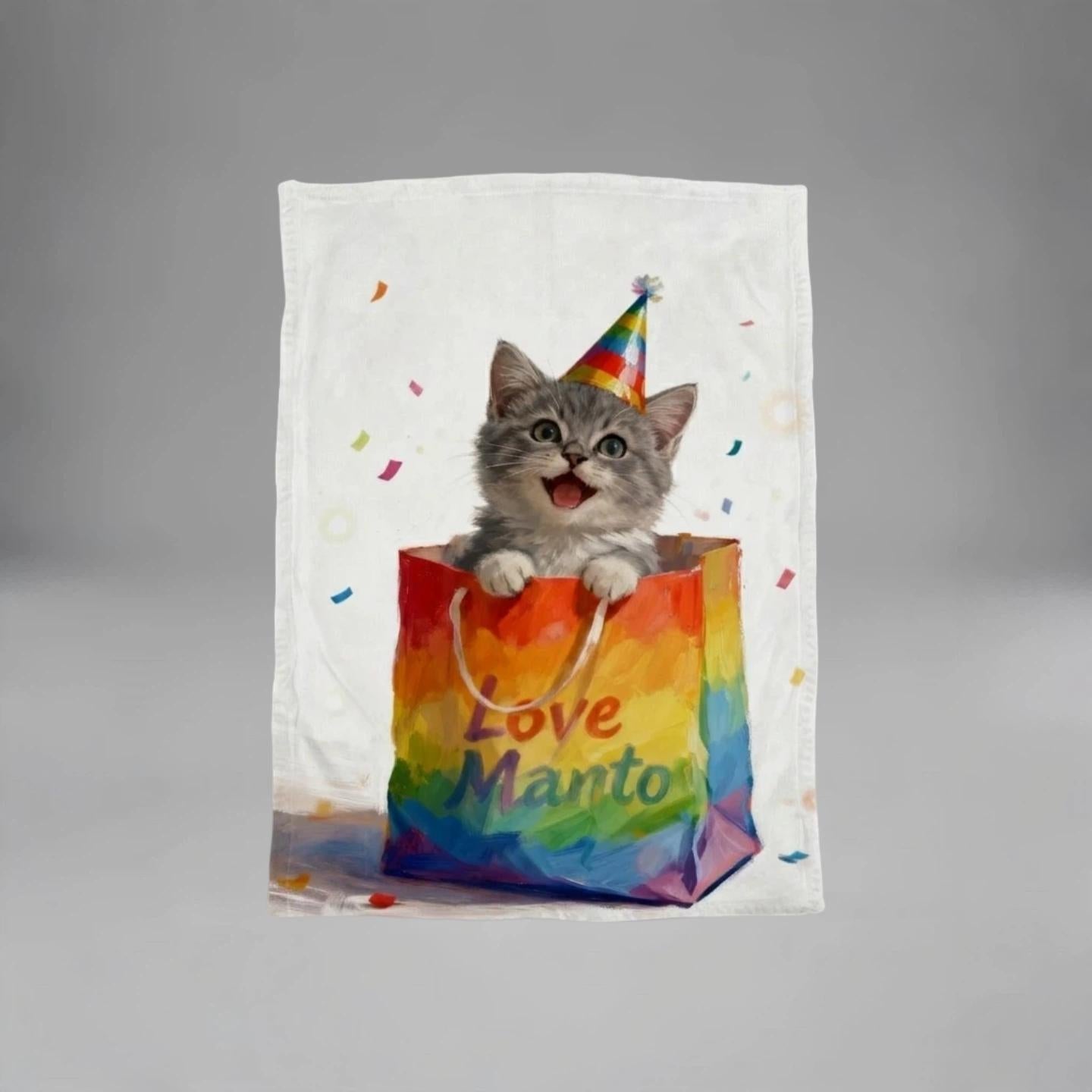 Personalized Pet Portrait Blanket | PET ARTIST