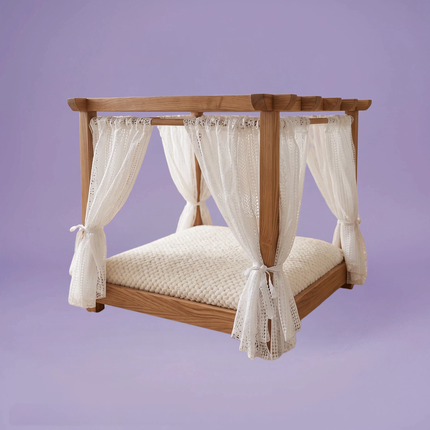 Whimsy Four-Poster Pet Lounge | PET ARTIST