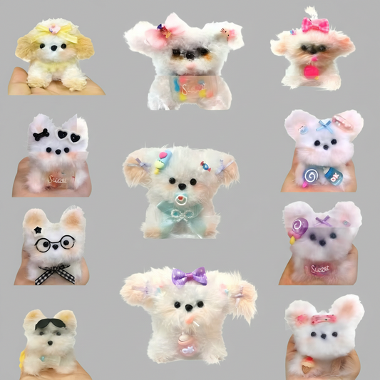 Cute Realistic Twistable Puppy & Kitten Plush Toys, Ideal Gifts for Girlfriends & Girl Pals