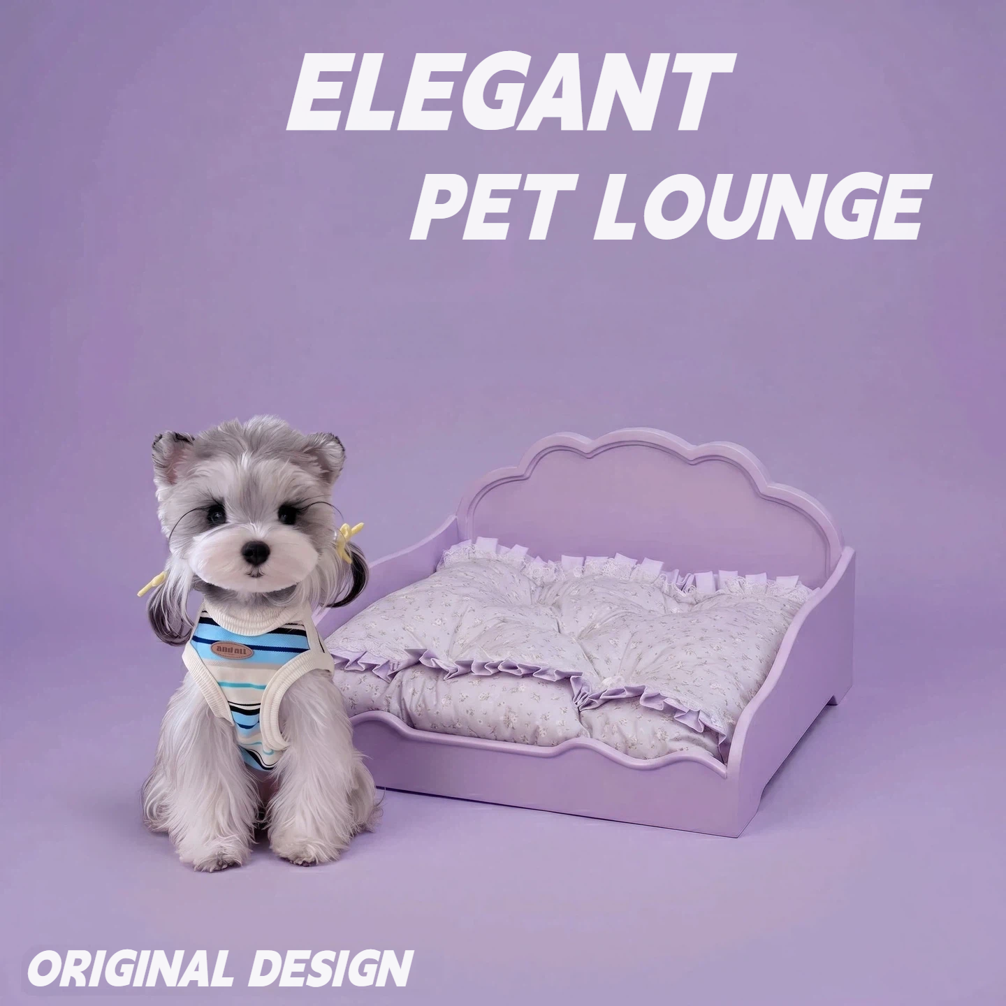 Whimsy Cloud Pet Daybed | PET ARTIST