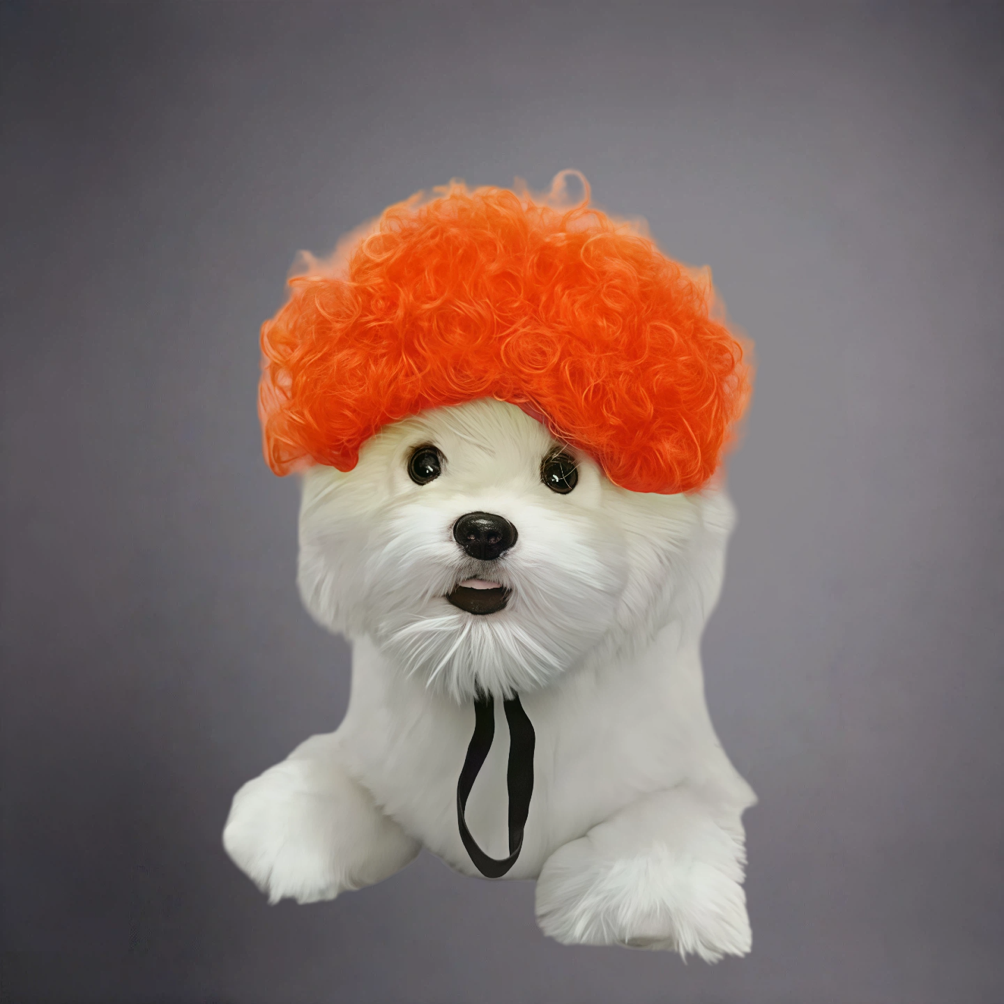 Pet Afro Wig for Dogs & Cats – Funny Curly Explosion Hair Costume for Cute Photos & Dress-Up