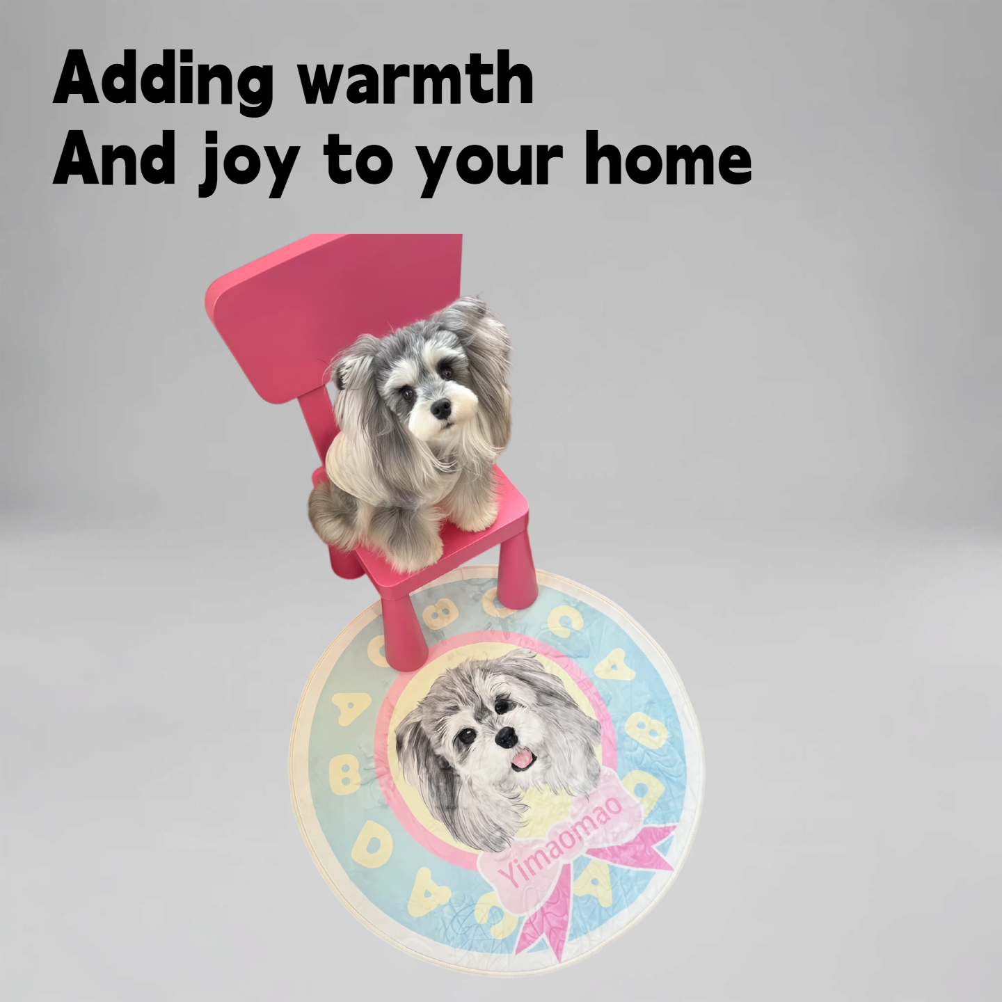 Portrait Pet Rug | PET ARTIST